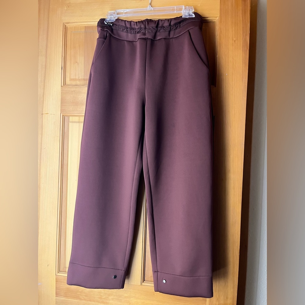 Burgundy ADAY Like a Dream Joggers in Merlot size small